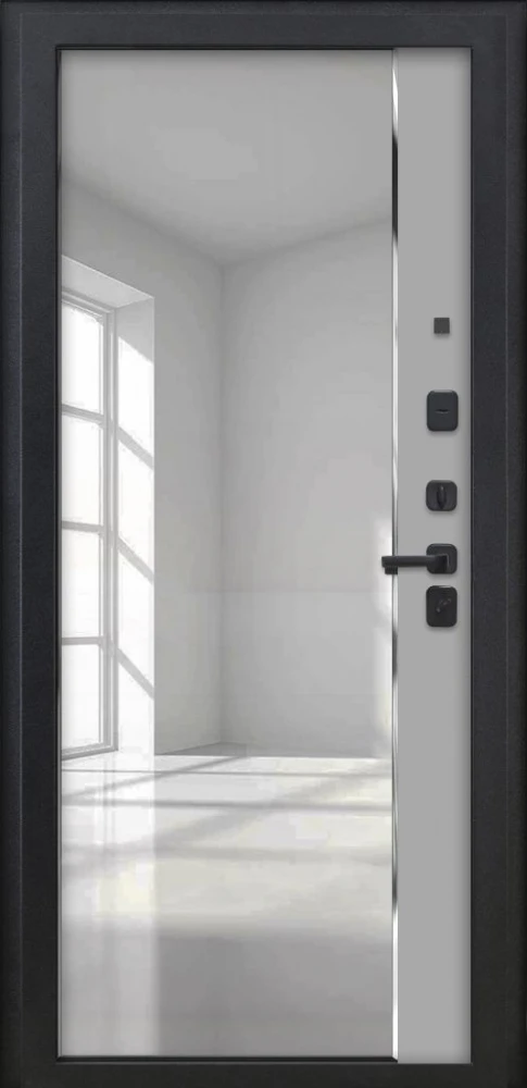 Входная дверь ДвериПРО Квадро ФЛЗ-618 Шарли светлый DPRO228001 внутренняя сторона